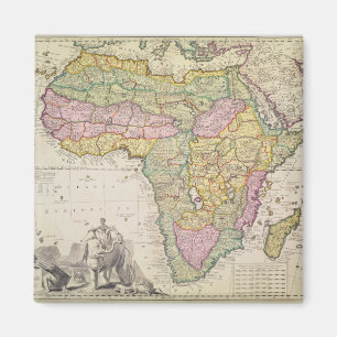 Aimant Carte de l'Afrique