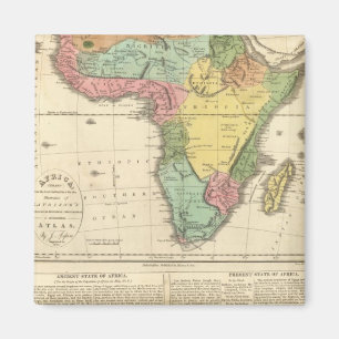 Aimant Carte de l'Atlas africain 2