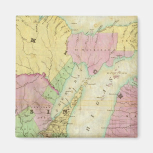 Aimant Carte de l'État du Michigan