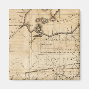 Aimant Carte de l'Ohio