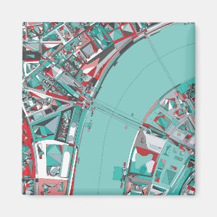 Aimant Carte de structure de ville de Londres