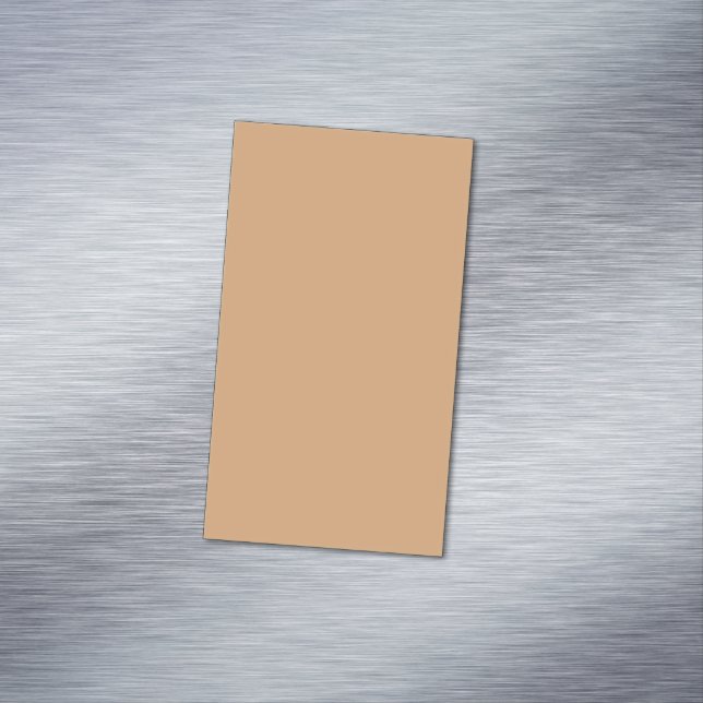 Aimant Carte de visite personnalisé - Sable chaud (In Situ)