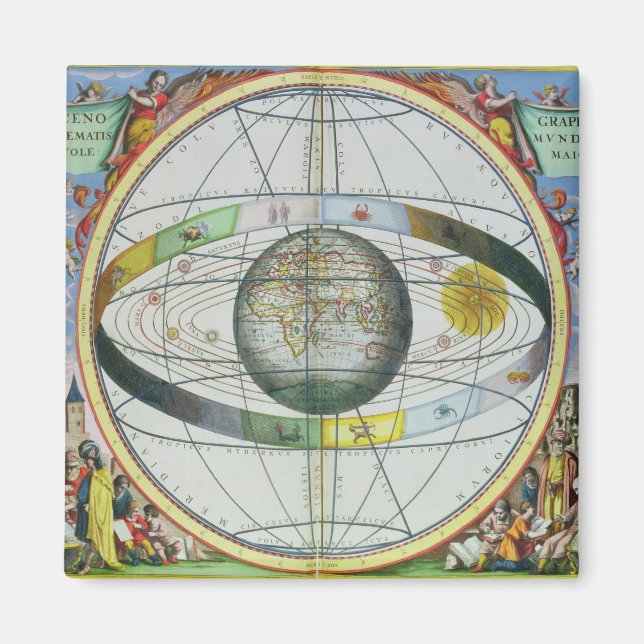 Aimant Carte des Constellations Chrétiennes, de 'Le Celes (Devant)