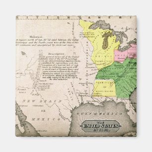 Aimant Carte des Etats-Unis