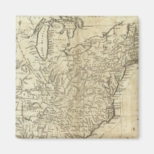 Aimant Carte des États-Unis d'Amérique