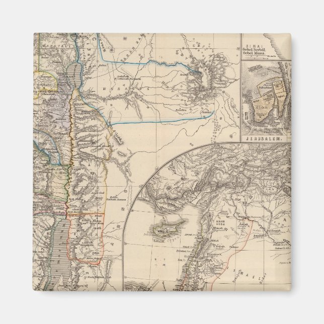 Aimant Carte du Canada (Devant)