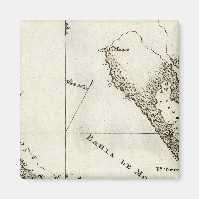 Aimant Carte du livre de l'Alaska (Devant)