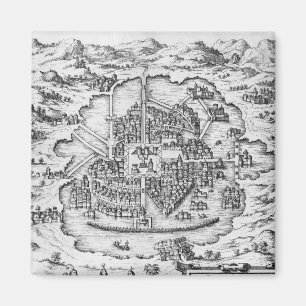 Aimant Carte du Mexique