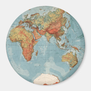 Aimant Carte du monde