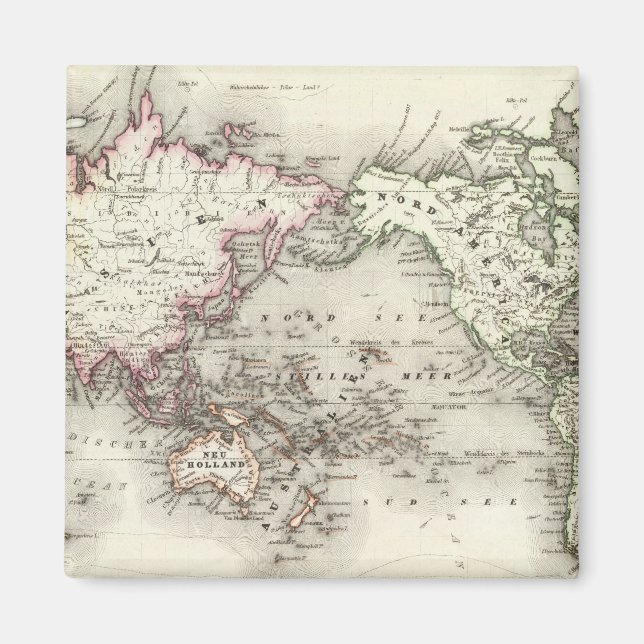 Aimant Carte du monde (Devant)
