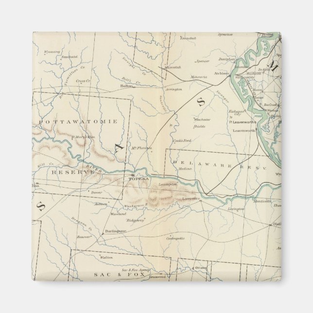 Aimant Carte Gen XXVI (Devant)