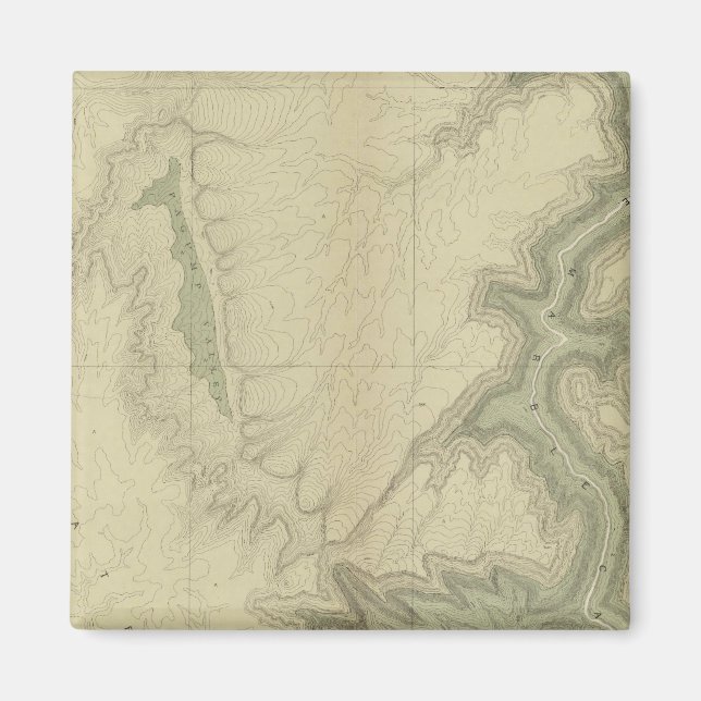 Aimant Carte Géologique Du Sud 3 (Devant)