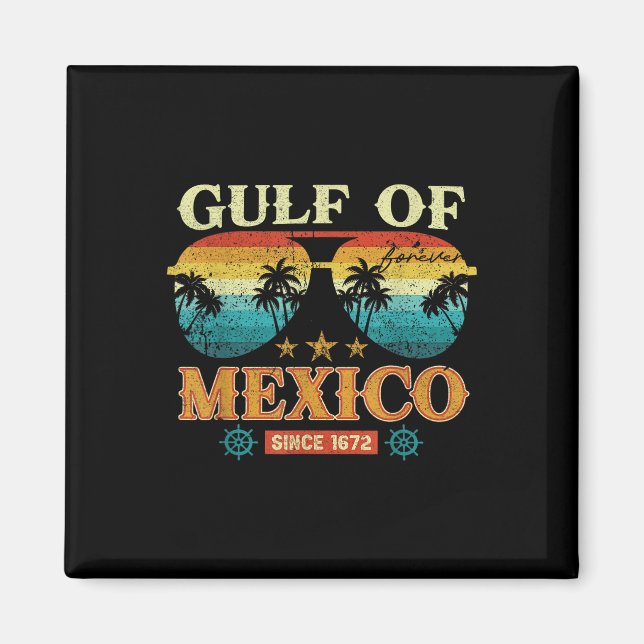 Aimant Carte Historique Du Golfe Du Mexique 1569 (Devant)