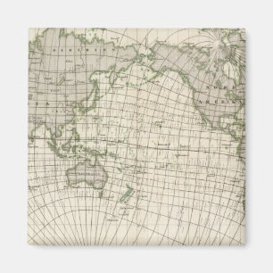 Aimant Carte magnétique du monde