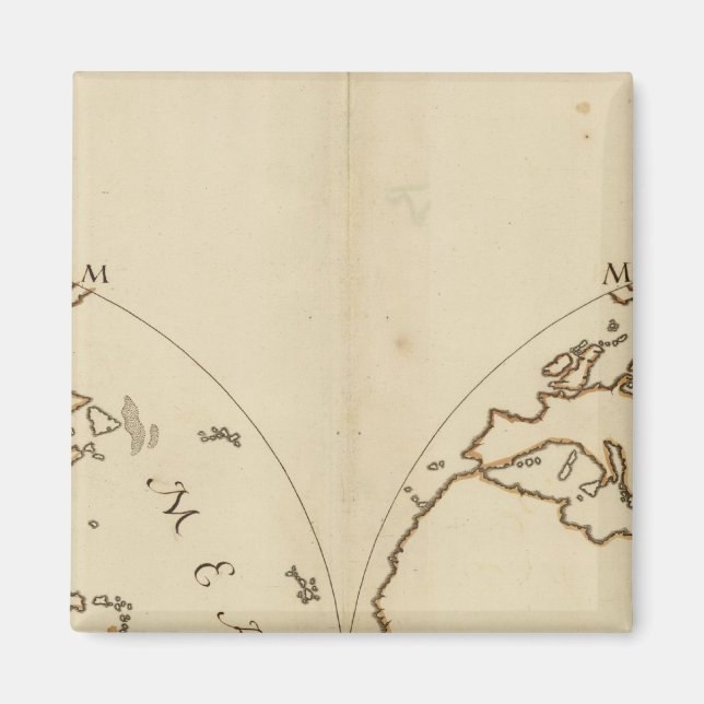 Aimant Carte mondiale 2 (Devant)