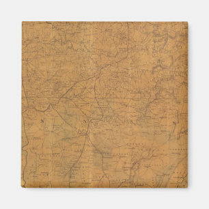 Aimant Carte officielle de Lloyd de l'état du Tennessee