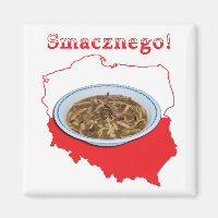 Carte polonaise de Czarnina Smacznego