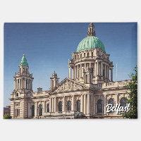 Carte postale de l'hôtel de ville de Belfast
