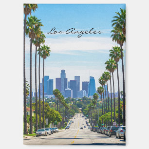 Aimant Carte postale de Los Angeles Street