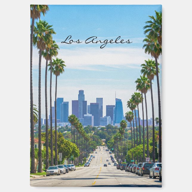 Aimant Carte postale de Los Angeles Street (Recto)