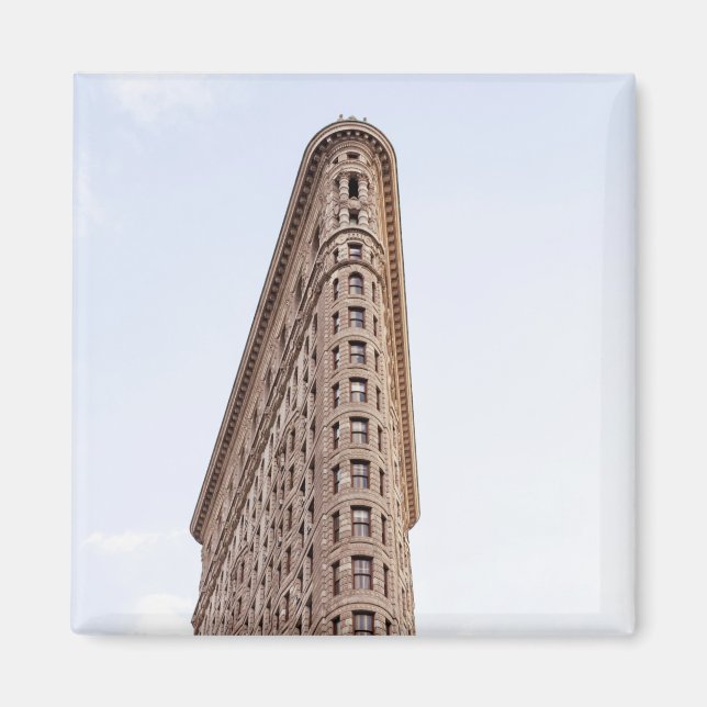 Aimant Carte postale du bâtiment Flatiron (Devant)