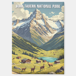 Aimant Carte postale du parc national Hohe Tauern