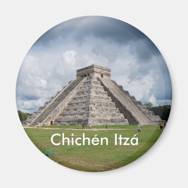 Aimant Carte postale mexicaine - Chichén Itzá (Devant)