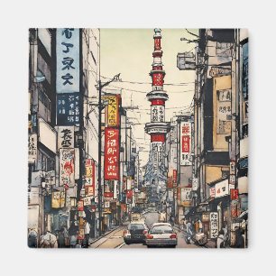 Aimant Carte postale Tokyo (2)