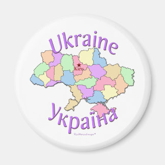Aimant Carte Ukraine