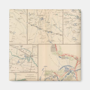 Aimant Cartes de campagne de Savannah Goldsborough