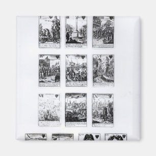 Aimant Cartes de jeu commémorant