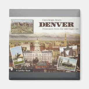 Aimant Cartes postales de Denver de la Mille-Haute ville,