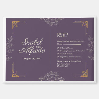 Aimant cartes RSVP