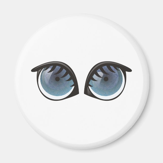 Aimant Carton Blue Eyes (Devant)