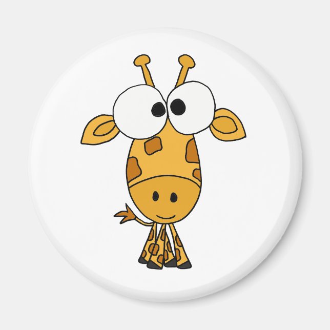 Aimant Carton de la Giraffe BA-Funny (Devant)