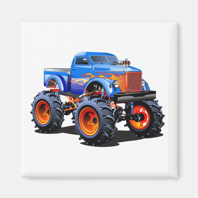 Aimant Cartoon car (Devant)