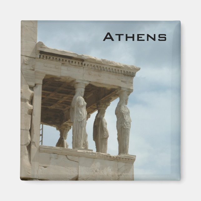 Aimant Caryatides - Athènes - Acropole (Devant)