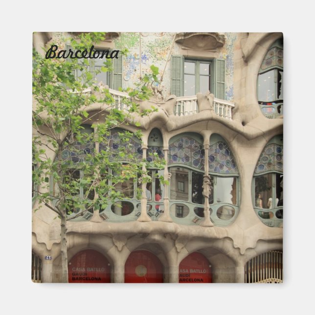 Aimant Casa Batllo, Barcelone (Devant)