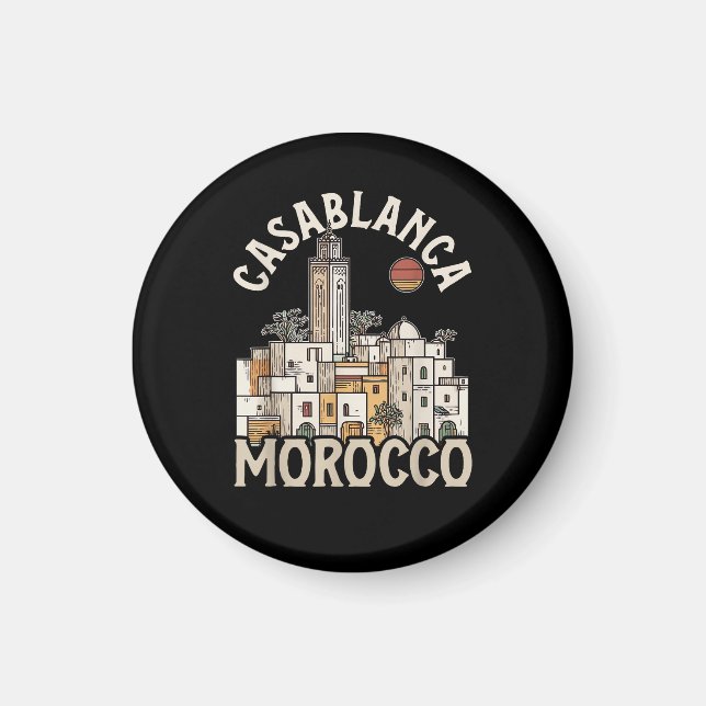 Aimant casablanca maroc  (Devant)