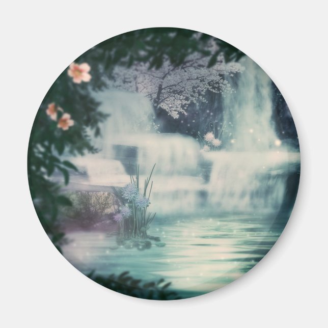 Aimant Cascade de Fantasie de Chute d'Eau (Devant)