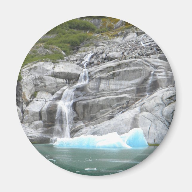 Aimant Cascade et Iceberg Alaska Passage intérieur (Devant)