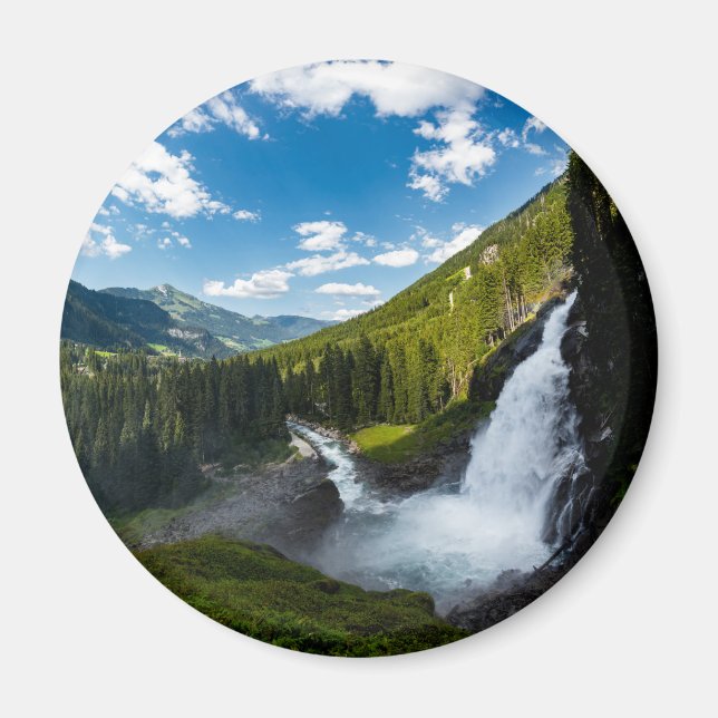 Aimant cascade krimml, Autriche (Devant)