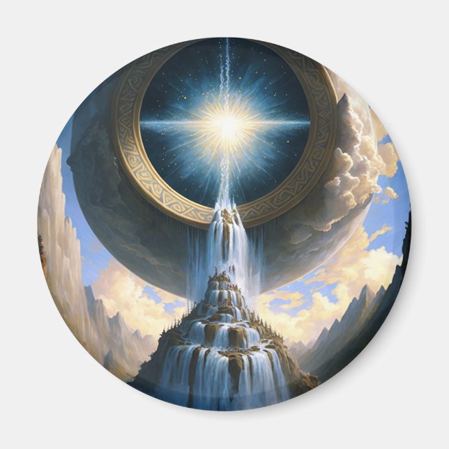 Aimant Cascade magique Imaginaire surréaliste Art (Devant)