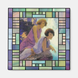 Aimant "Cascade", par Maxfield Parrish