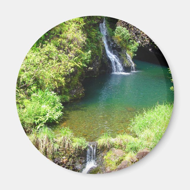 Aimant Cascades le long de la Route vers Hana, Maui, Hawa (Devant)