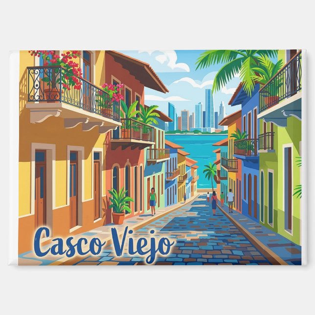 Aimant Casco Viejo Panama (Recto)