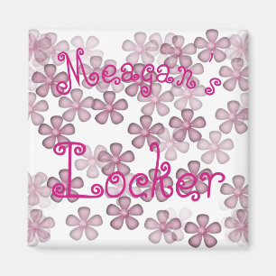 Aimant Casier personnalisé de fleur