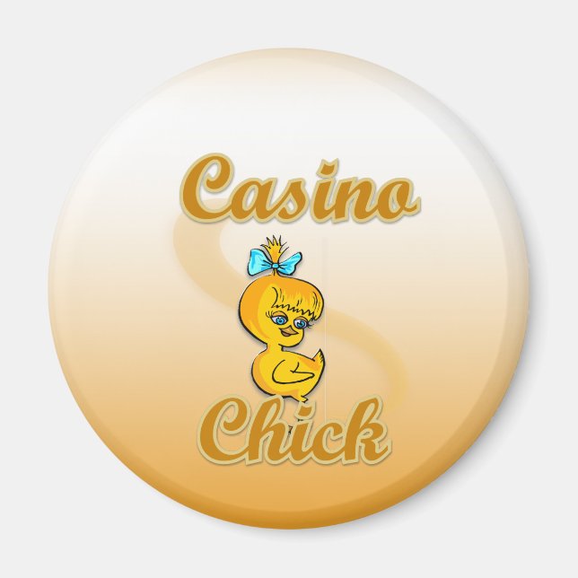 Aimant Casino Chick (Devant)