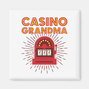 Aimant Casino Grand-mère Machine à fente Jeu Grand-mère