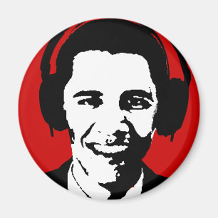 Aimant Casque Barack Obama